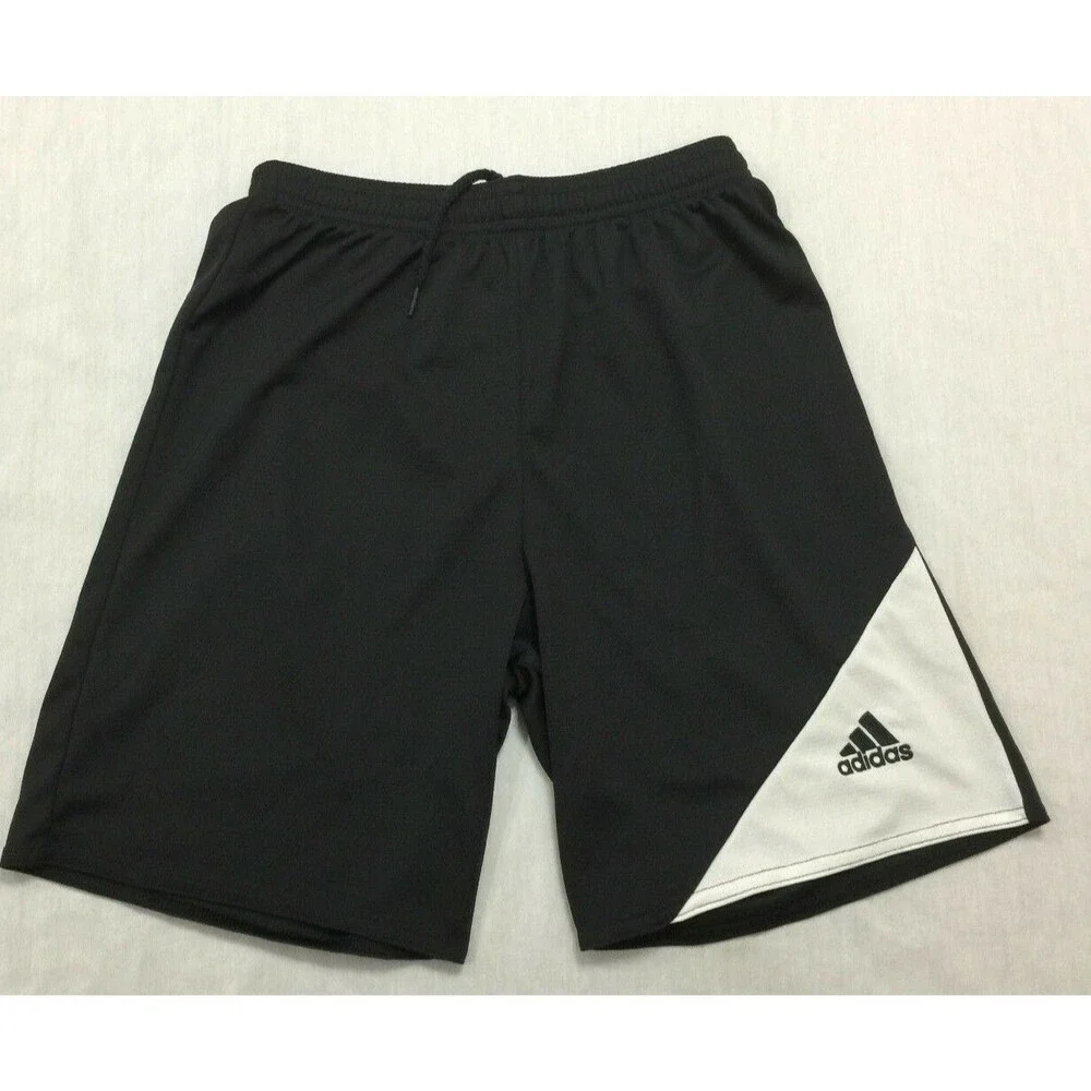 🌎🌎🌎 ADIDAS CLIMALITE BOYS ATHLETIC SHORTS SIZE YM 🌎🌎🌎